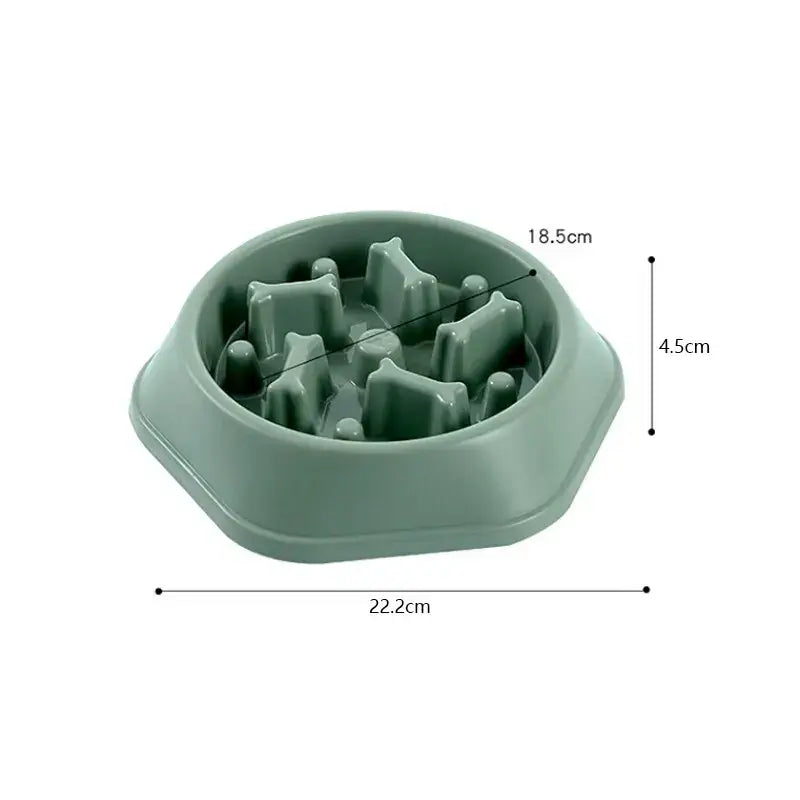 Slow Feeder Pet Bowl for Healthy Eating